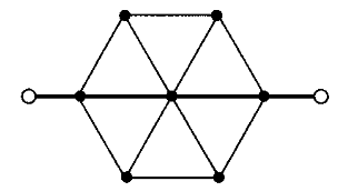 На рисунке 105 изображены медный. Электрическая цепь шестиугольник. Сопротивление проволочной сетки. Ромб из резисторов на схеме. Эквивалентное сопротивление проволочной фигуры.